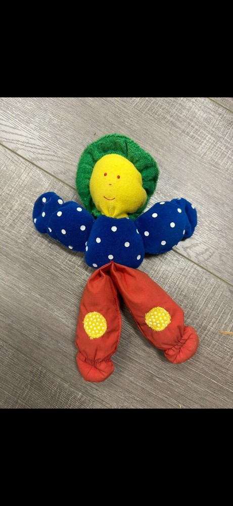 Floppy Fellow Plush Doll Rattle For Babies