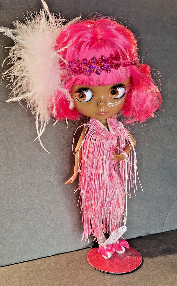 Vintage AA Blythe Flapper Doll Beautiful Collectible-image