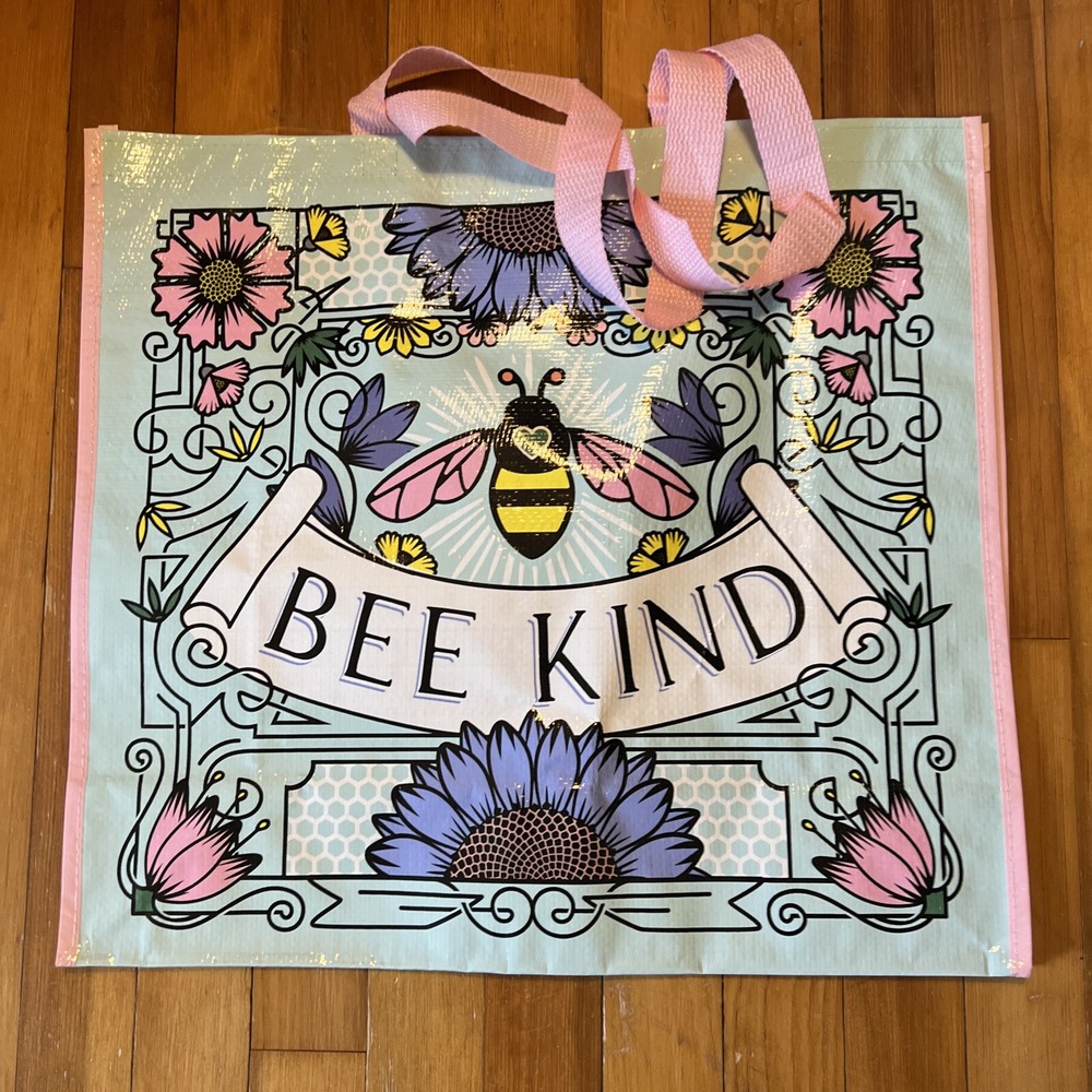 Floral 🐝TIPO ABEJA 🐝 TJ Maxx Duradero Reutilizable Eco Mercado Bolsa de Compras-image