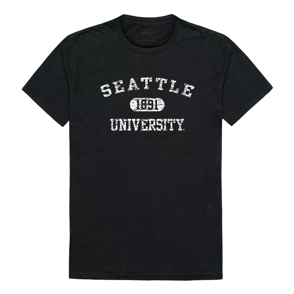 Seattle University Redhawks NCAA Distressed Arch Vintage College Tee