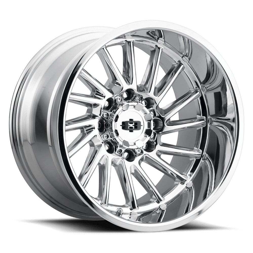 Vision 306 RAPIER Wheel 20x10 (-25, 8x165.1, 125.2) Chrome Single Rim