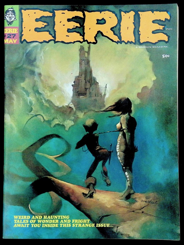 Eerie 27 Jeffrey Jones Cover High Grade Collectible Comic