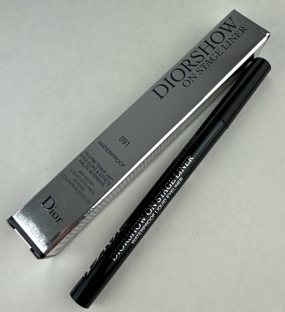 Dior Diorshow On Stage Matte Black Waterproof Eyeliner Pen 091