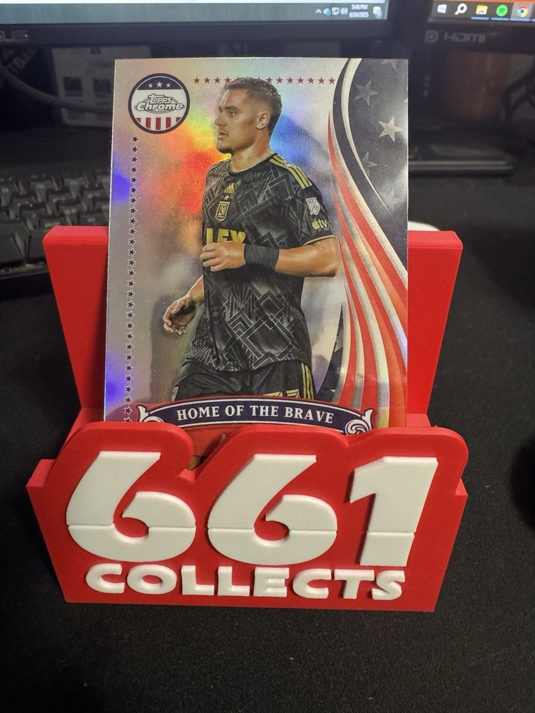 Aaron Long #BR-11 2024 Topps Chrome MLS Home of the Brave Soccer Card-image