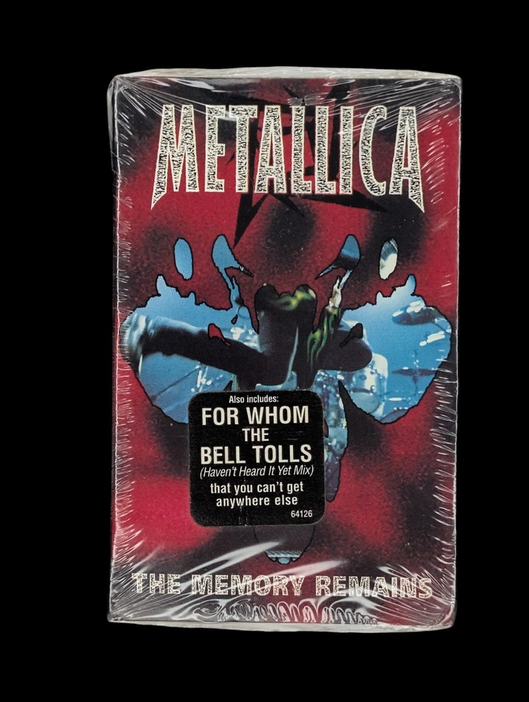 SEALED, Metallica – The Memory Remain, Audio Cassette, Hype Sticker, US, 1997