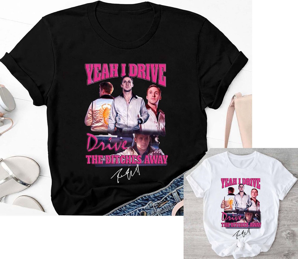 Drive Movie Ryan-Gosling Sign T-Shirt