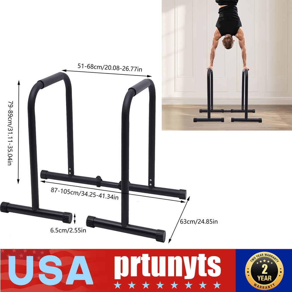 Portable Calisthenics Dip Station Single & Double Bars Body Equipment for Home