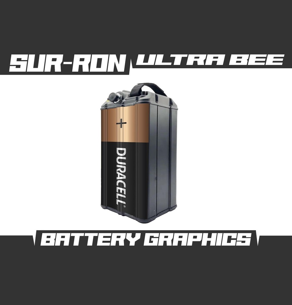 SUR RON ULTRA BEE Single Battery Style Set Wrap Decal Cover Skin Graphics Kit