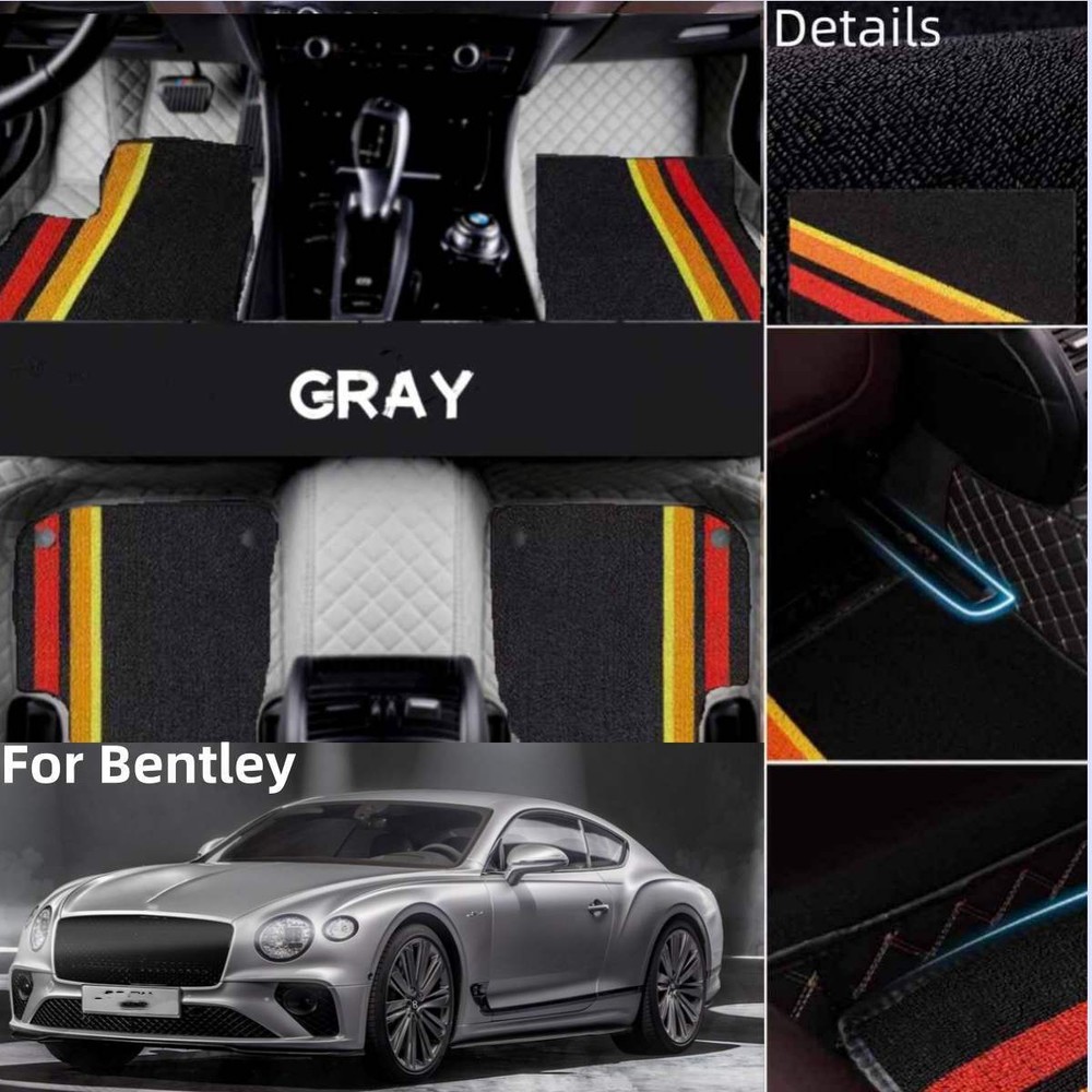 For Bentley Bentayga-Continental GT-Flying Spur-Mulsanne Car Floor Mat Carpets