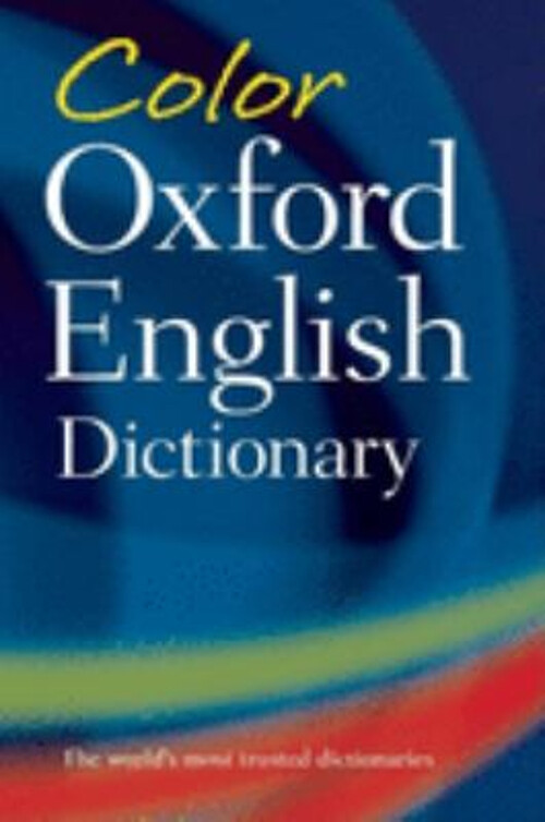 Color Oxford English Dictionary by Oxford Languages – Comprehensive and Perfect for Precision