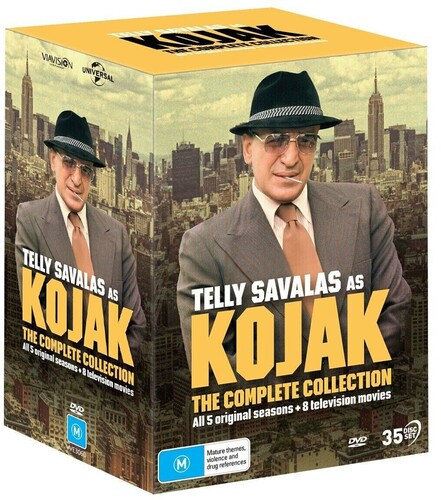 Kojak: The Complete Collection [New DVD] Boxed Set, NTSC Region 0, Australia -
