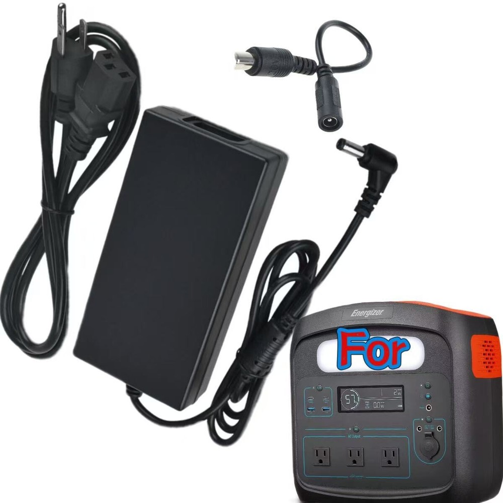 AC Adapter For Energizer 960W MAX Portable Power Station PPS960W1 PPS960W2
