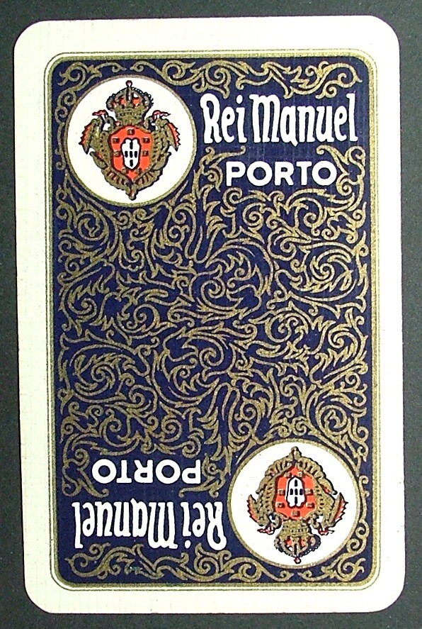 1 x Joker playing card single swap Drink Rei Manuel Porto AD 357