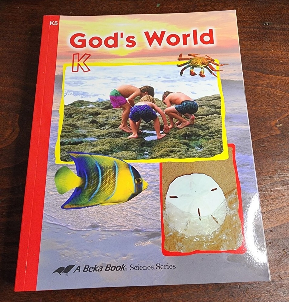 Abeka God's World K5 3rd Edition Homeschool Science Curriculum Kindergarten - New-image