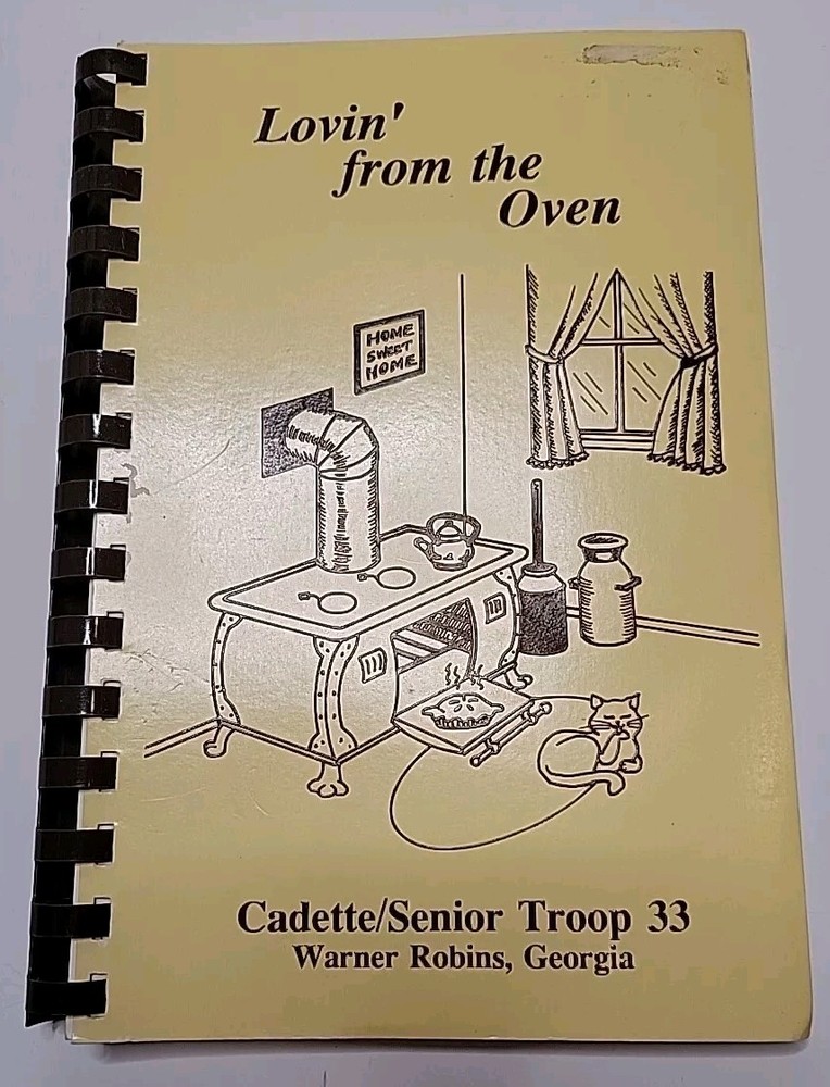 1977 Southern Cooking & Baking Recipes - Classic Georgia Cookbook  -image