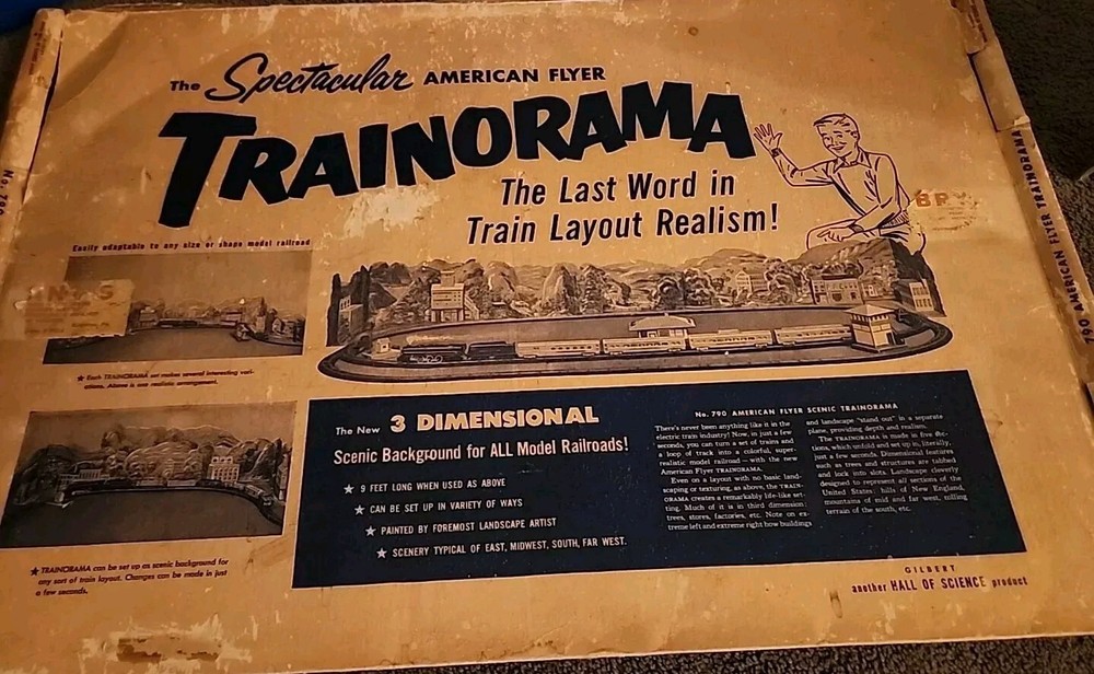 American Flyer Trainorama Train Layout No. 790