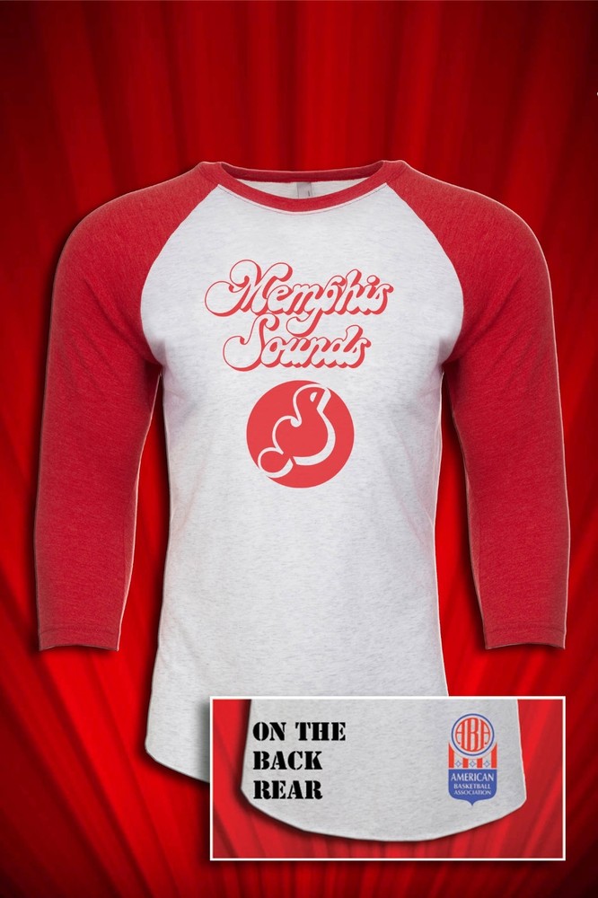 Memphis Sounds ABA Basketball tee t-shirt FREE S&H Defunct Sports Team-image