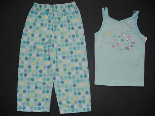NWT Girls Carter's Size 4 Summer Pajamas Pjs Clothes Pants NEW