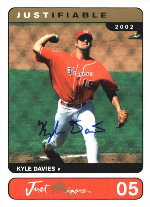 2002-03 Justifiable Autographs #5 Kyle Davies /400
