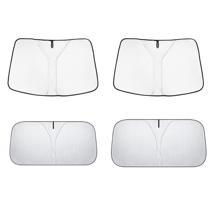 Universal UV Shield- Front Rear Car Window Sunshade Sun Shade Visors