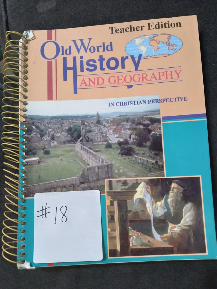Abeka Old World History Geography Teacher Edition Grade 5 #18-image