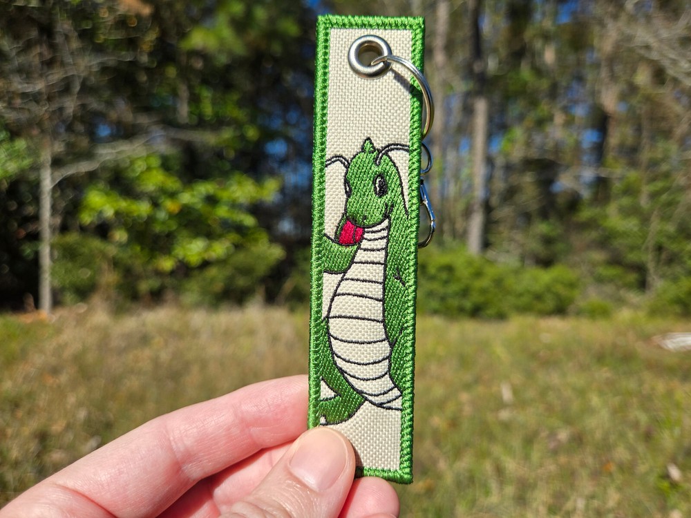 Shiny Dragonite Pokemon Keychain | Jet Tag | Bag & Backpack Accessory