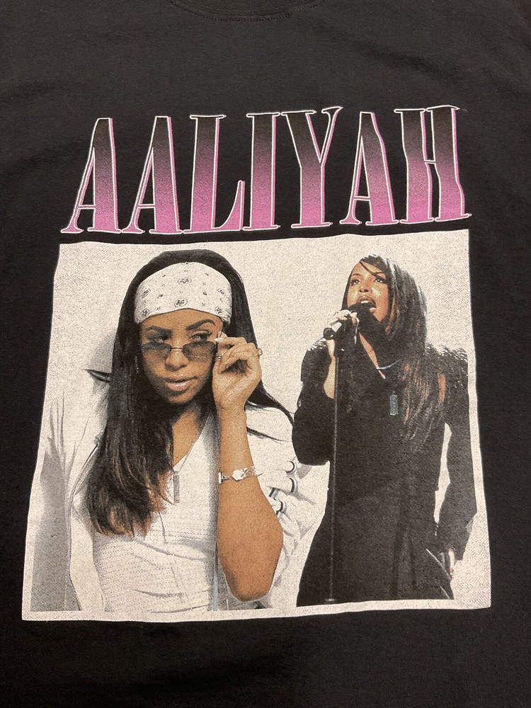 Aaliyah Shirt Size L Timbaland Missy Elliot Eminem DMX-image