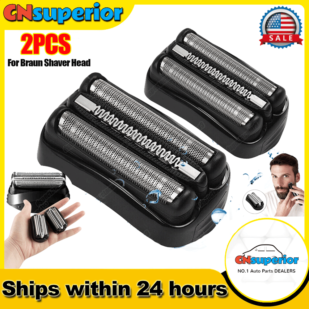 2* For Braun Shaver Foil Head Part Cutter Razor Blade 32B 3 Series A Replacement