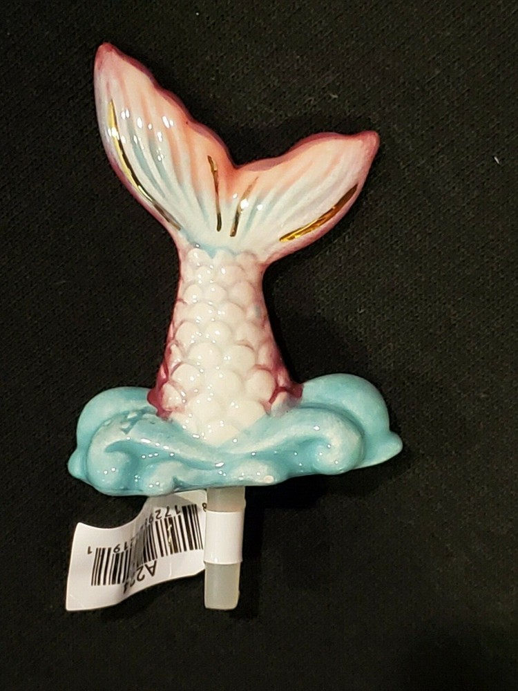 Nora Fleming retired mini -- A224 Mermaid Moments tail platter charm
