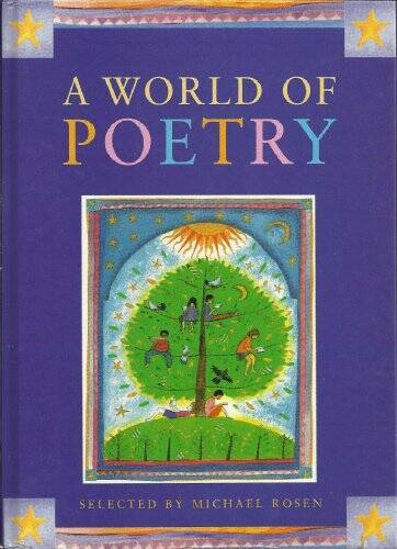 A World of Poetry Hardcover Anthology Curated by Michael Rosen - Good Condition-image