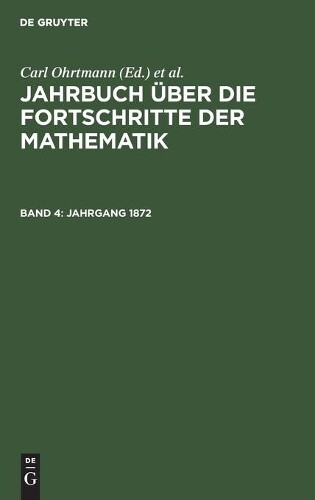 Jahrgang 1872 (Hardback)