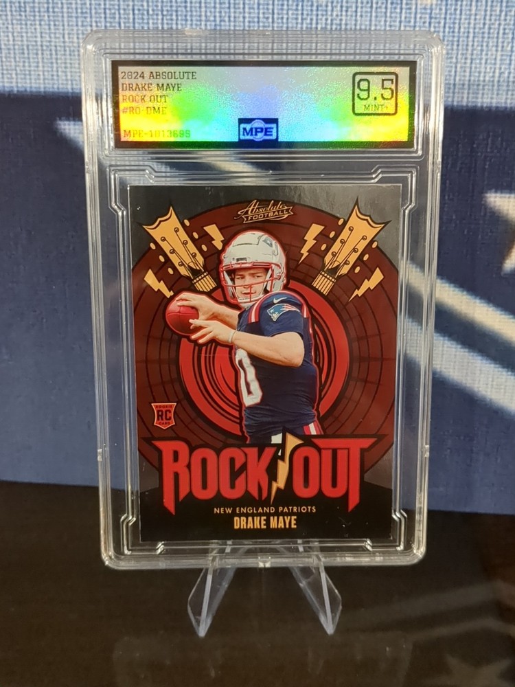 2024 Panini Absolute - Rock Out Drake Maye #RO-DME (RC)