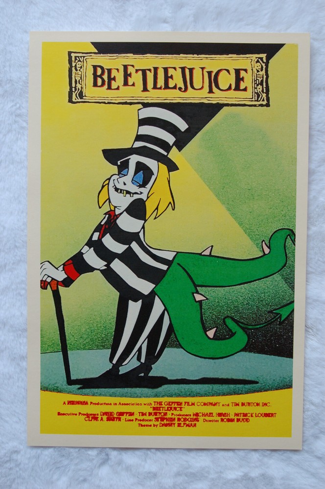 Beetlejuice Cartoon TV Show Promo Poster