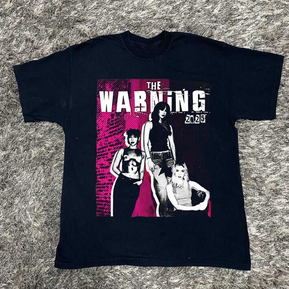 New The Warning 2025 Tour Gift Fans Unisex S-5XL Shirt MA107