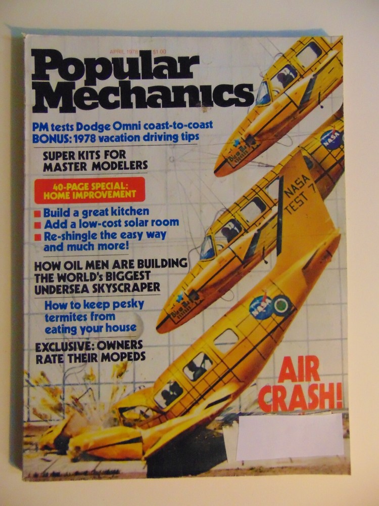 POPULAR MECHANICS APRIL 1978 - AIR CRASH
