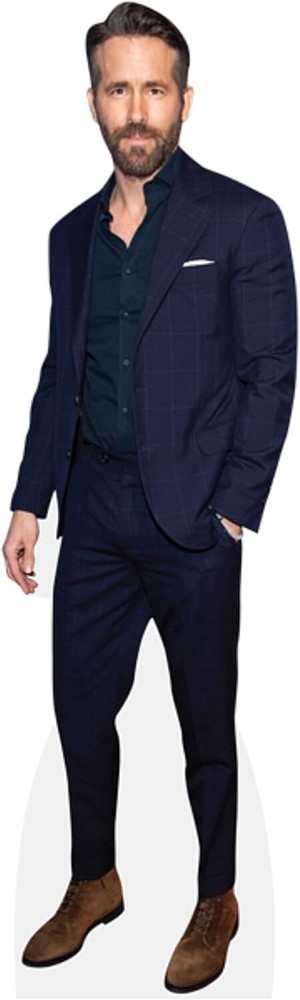 Ryan Reynolds (Dark Suit) Mini  Cardboard Cutout