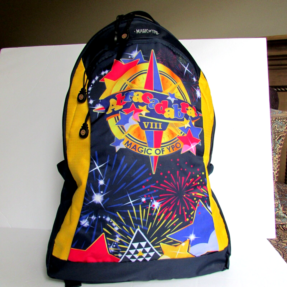 Disney Abracadabra Magic Celebration VIII HTF Backpack Travel Bag New  -image