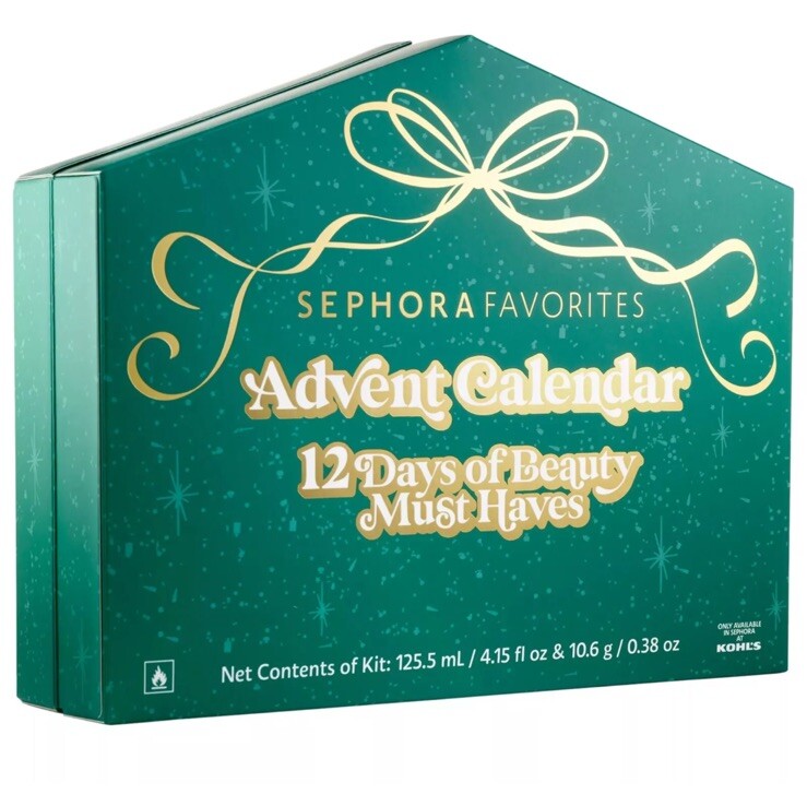 Sephora Favorites 2024 Advent Calendar 12 Days of Beauty Must Haves Limited Ed