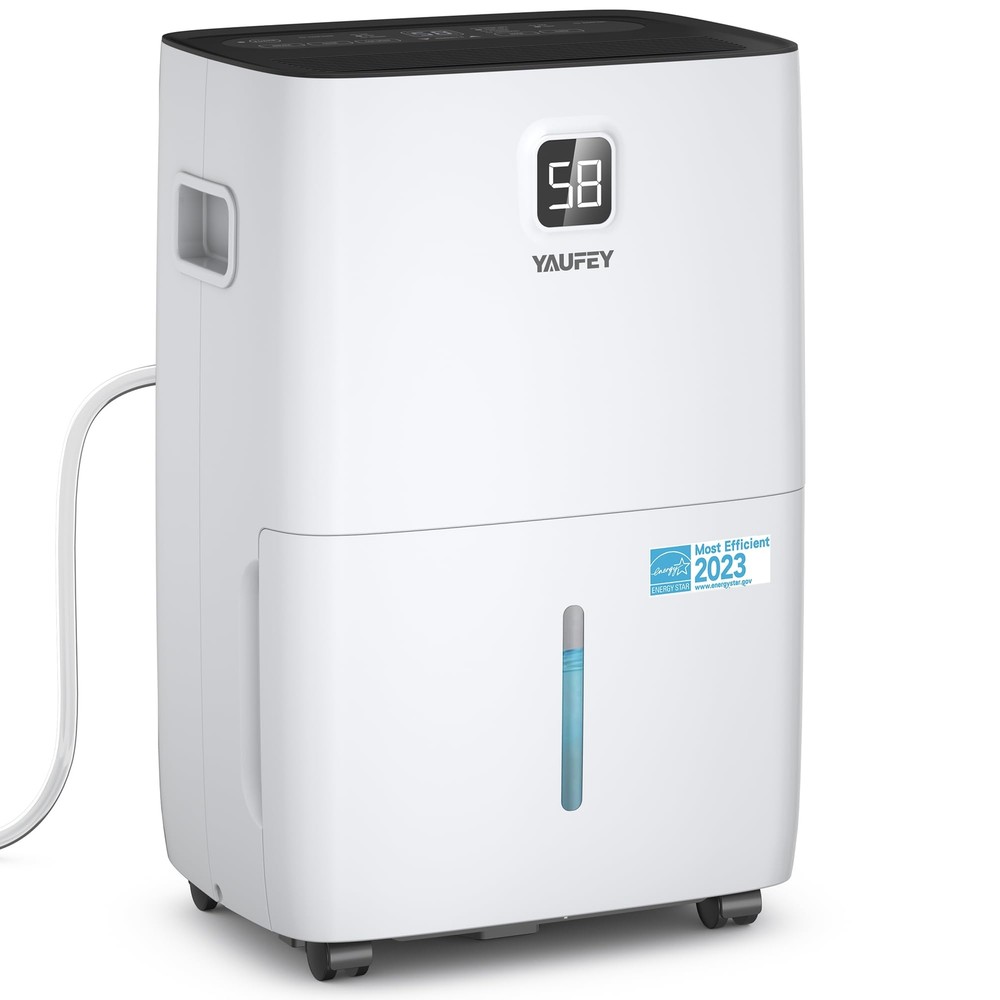 80 Pints Energy Star Dehumidifier for Home, Basement and Large Room up to 500...