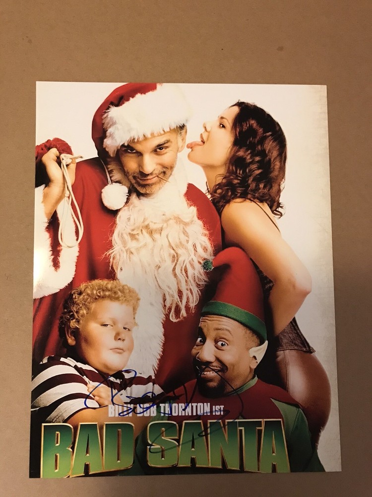 Billy Bob Thornton Bad Santa Signed Autographed Photo 100% Authentic