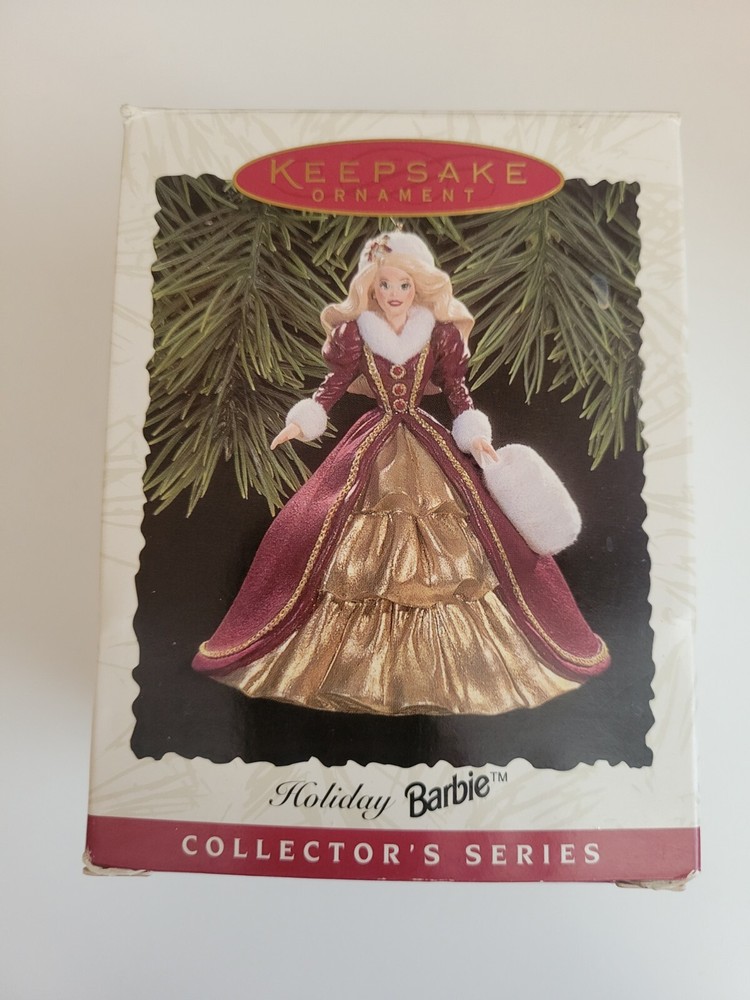 1996 Hallmark Holiday Barbie Keepsake Ornament Collector's Edition