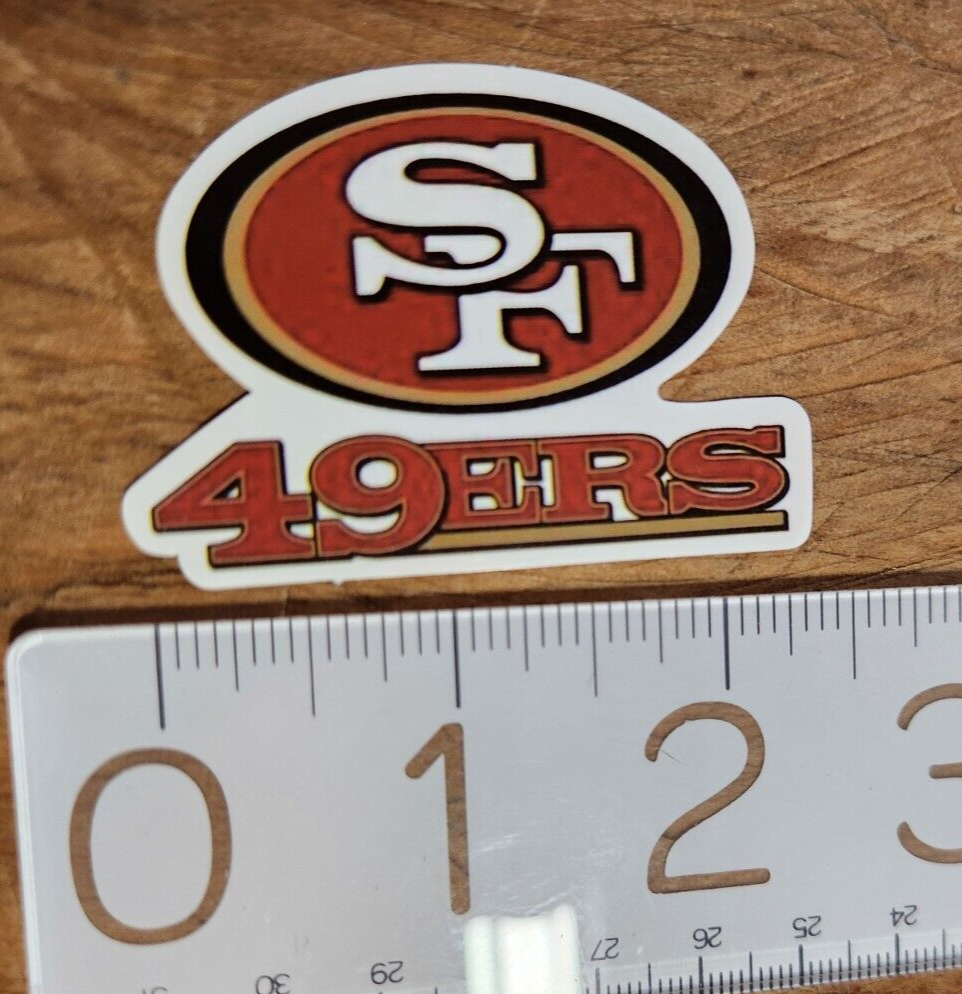 San Francisco 49ers NFL Football Team Sticker Decal for Fans