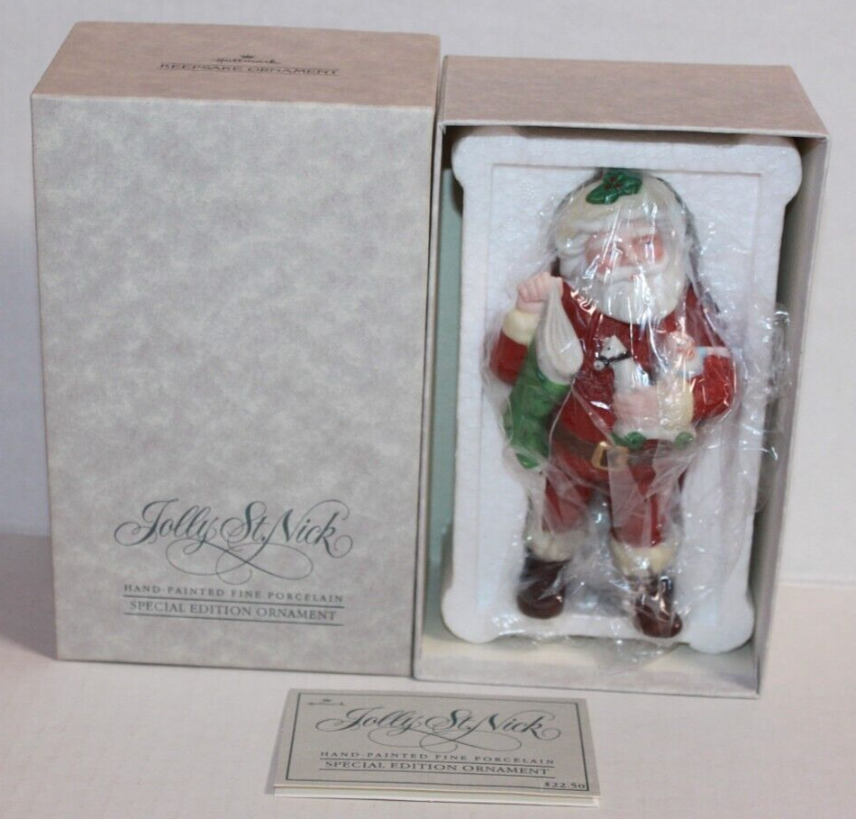 1986 Hallmark Jolly St Nick Special Edition Christmas Ornament