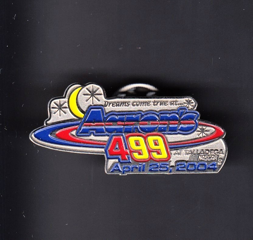 2004 Aaron's 499 Talladega NASCAR 1-Inch Collectible Pin-image