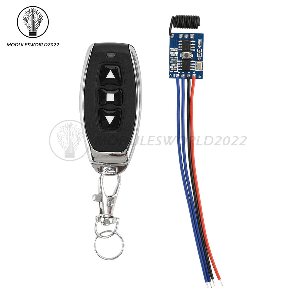 DC3-12V Wireless Remote Control Forward Reverse Speed Controller/PWM Motor Drive
