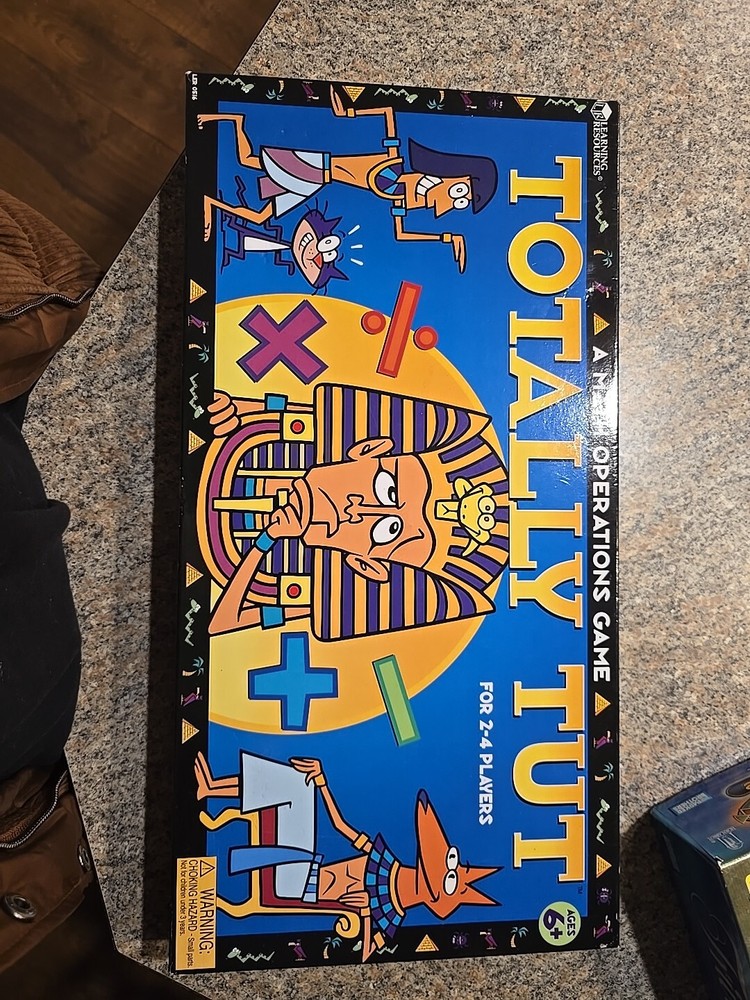 Learning Resources Totally Tut A Math Operations Board Game NEW NEVER USED-image