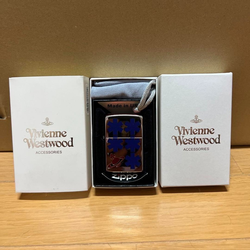 Vivienne Westwood ZIPPO Lighter Multi Color Rare