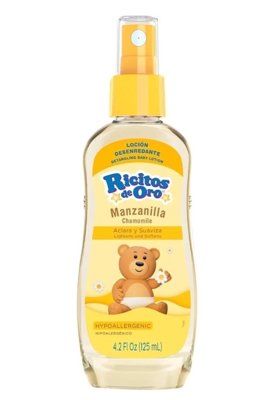 3X Ricitos De Oro Chamomile baby lotion spray 125 ml each FREE🚛🚛🚛