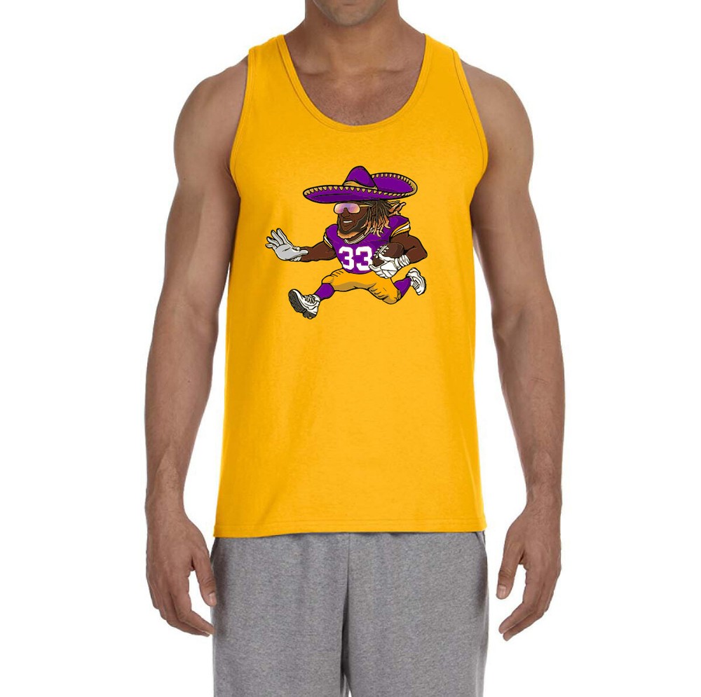 Aaron Jones Green Bay Packers Sombrero Logo Tank Top-image