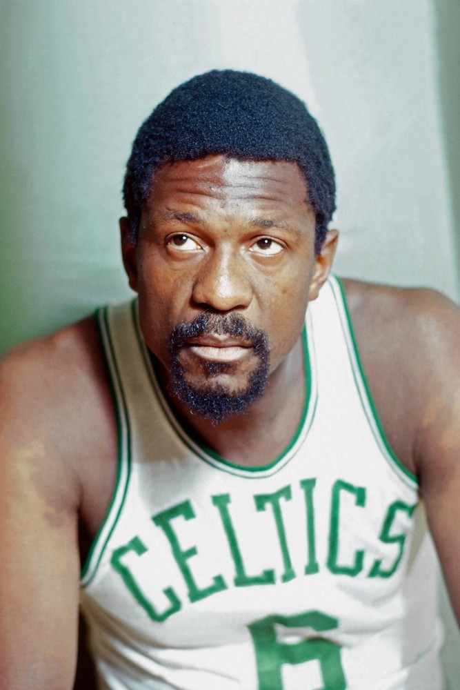 Bill Russell Boston Celtics Portrait 8x10 Picture Celebrity Print